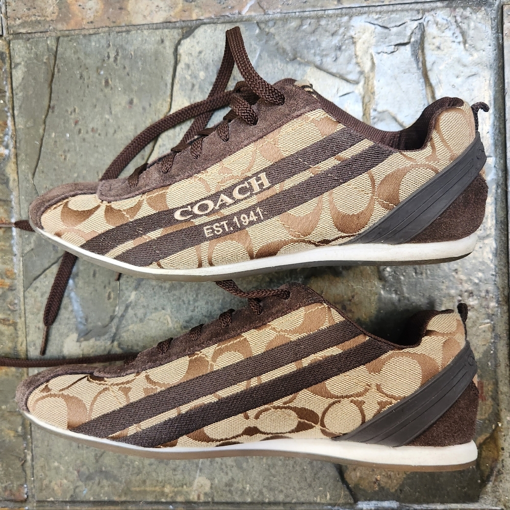 Coach sneakers in Excellent condition, size 6.5 - Picture 10 of 13